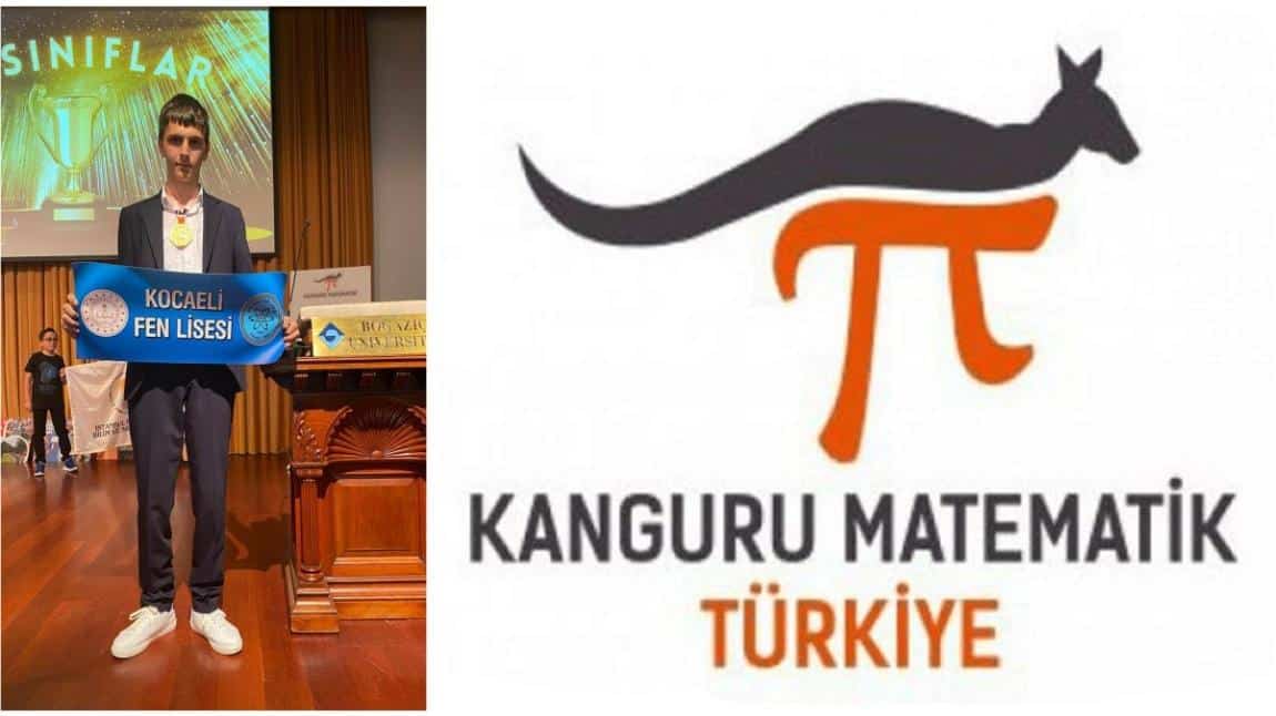 ÖĞRENCİMİZ YAVUZ GÜNEŞ 2025 ULUSLARARASI KANGURU MATEMATİK YARIŞMASI TÜRKİYE 9.SU OLDU